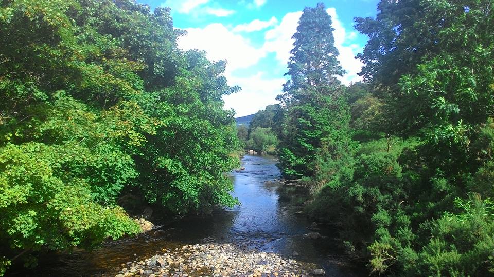 The tranquil scene of Glendalough